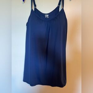 32 Degrees Blue Sleeveless Relaxed Camisole